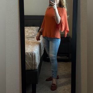 Levis Women 711 Skinny Jean 24 Lightwash Denim Destroyed Rips Tears Stretch READ